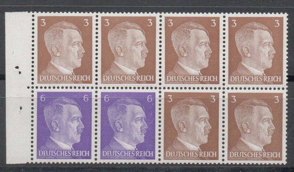 Deutsches Reich Zusammendruck H-Blatt 118 postfrisch/ **