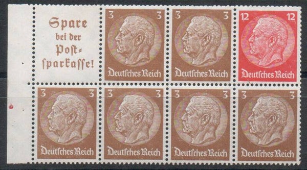 Deutsches Reich Zusammendruck H-Blatt 94 postfrisch/ **