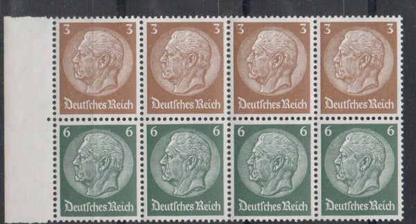 Deutsches Reich Zusammendruck H-Blatt 91 postfrisch/ **