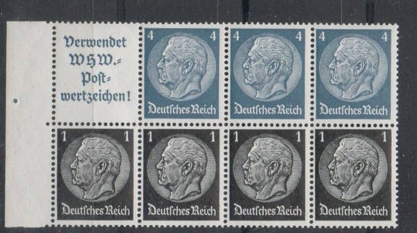 Deutsches Reich Zusammendruck H-Blatt 93 postfrisch/ **