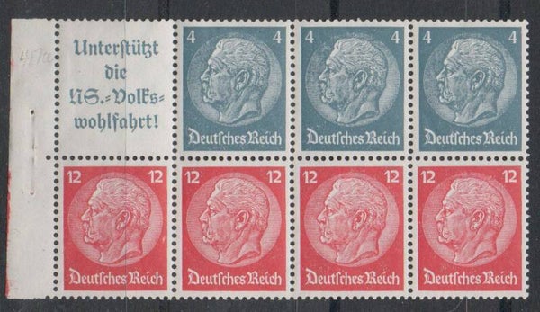 Deutsches Reich Zusammendruck H-Blatt 89 postfrisch/ **