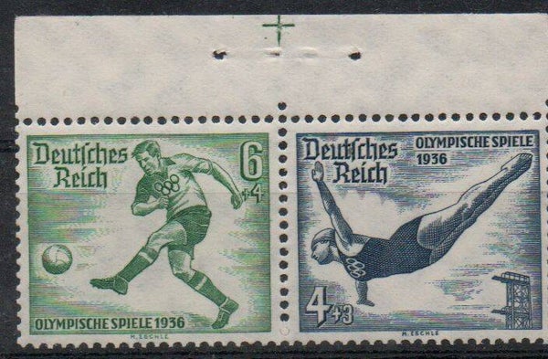z71- Deutsches Reich Zusammendruck ZD Nr. W 105 OR postfrisch/ **
