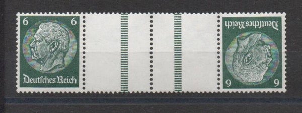 Deutsches Reich Zusammendruck Nr. KZ22.4 postfrisch/ **