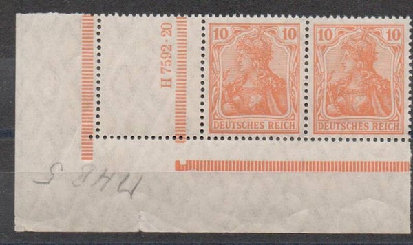 Deutsches Reich RL1 EUL + 141 postfrisch/ **