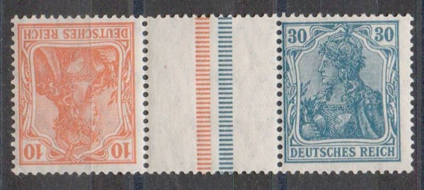 Deutsches Reich Zusammendruck Nr. KZ2.2 postfrisch/ **