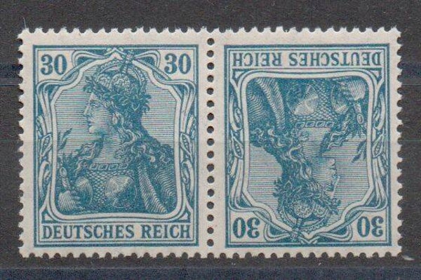 Deutsches Reich Zusammendruck Nr. K2 postfrisch/ **