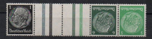 z82/ Deutsches Reich Zusammendruck KZ 35.2/ W69 ungebraucht/ *