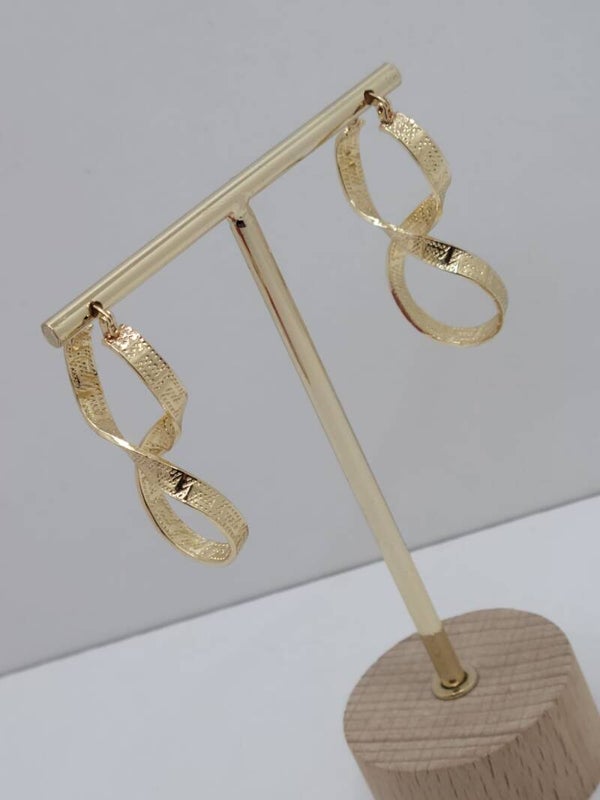 Aro entrelazado golfilled 14k