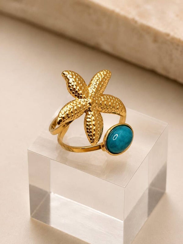 Anillo Ajustable "Estrella de Mar"