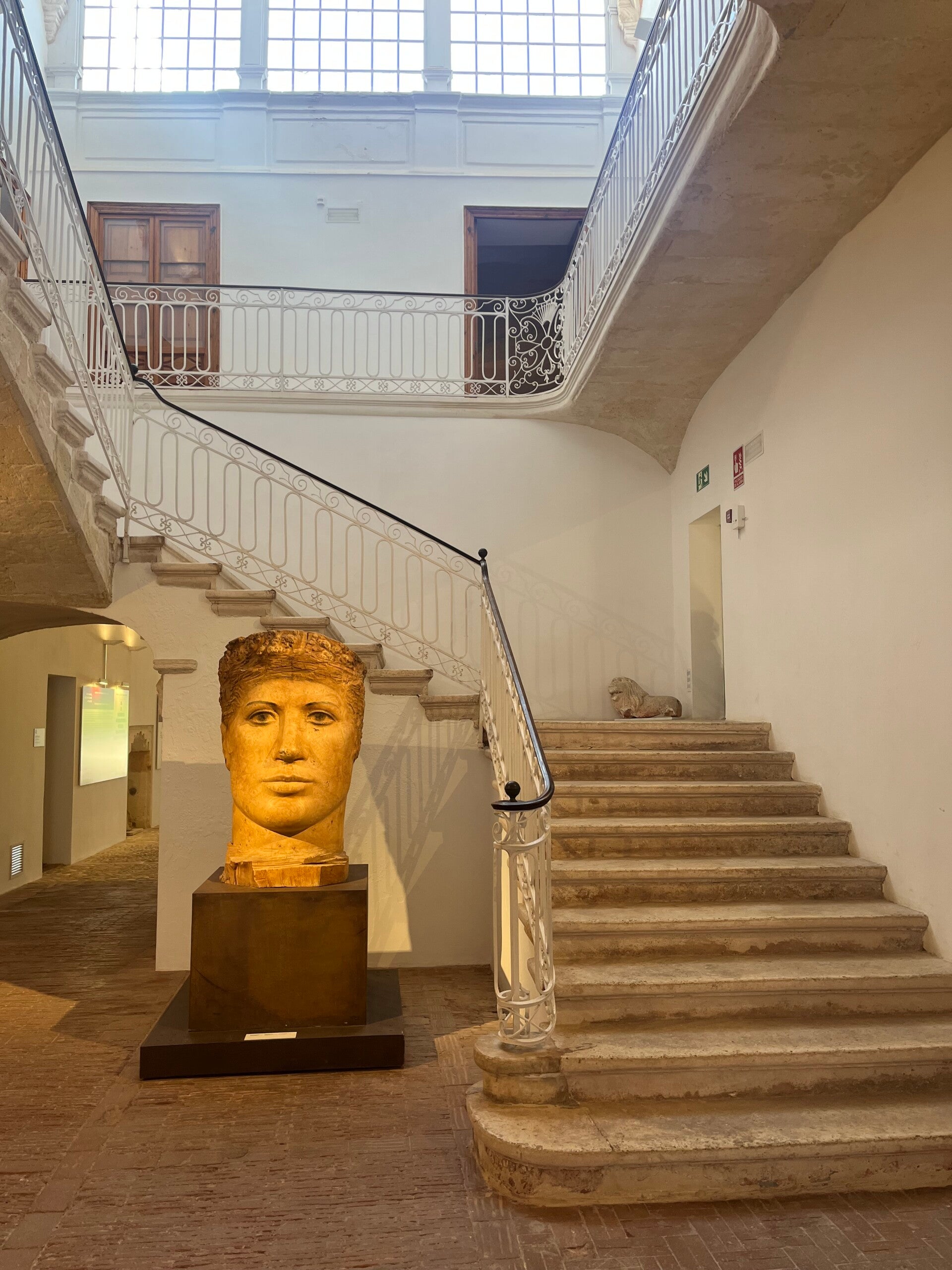 Façade du musée çà saura à Ciutadella Minorque