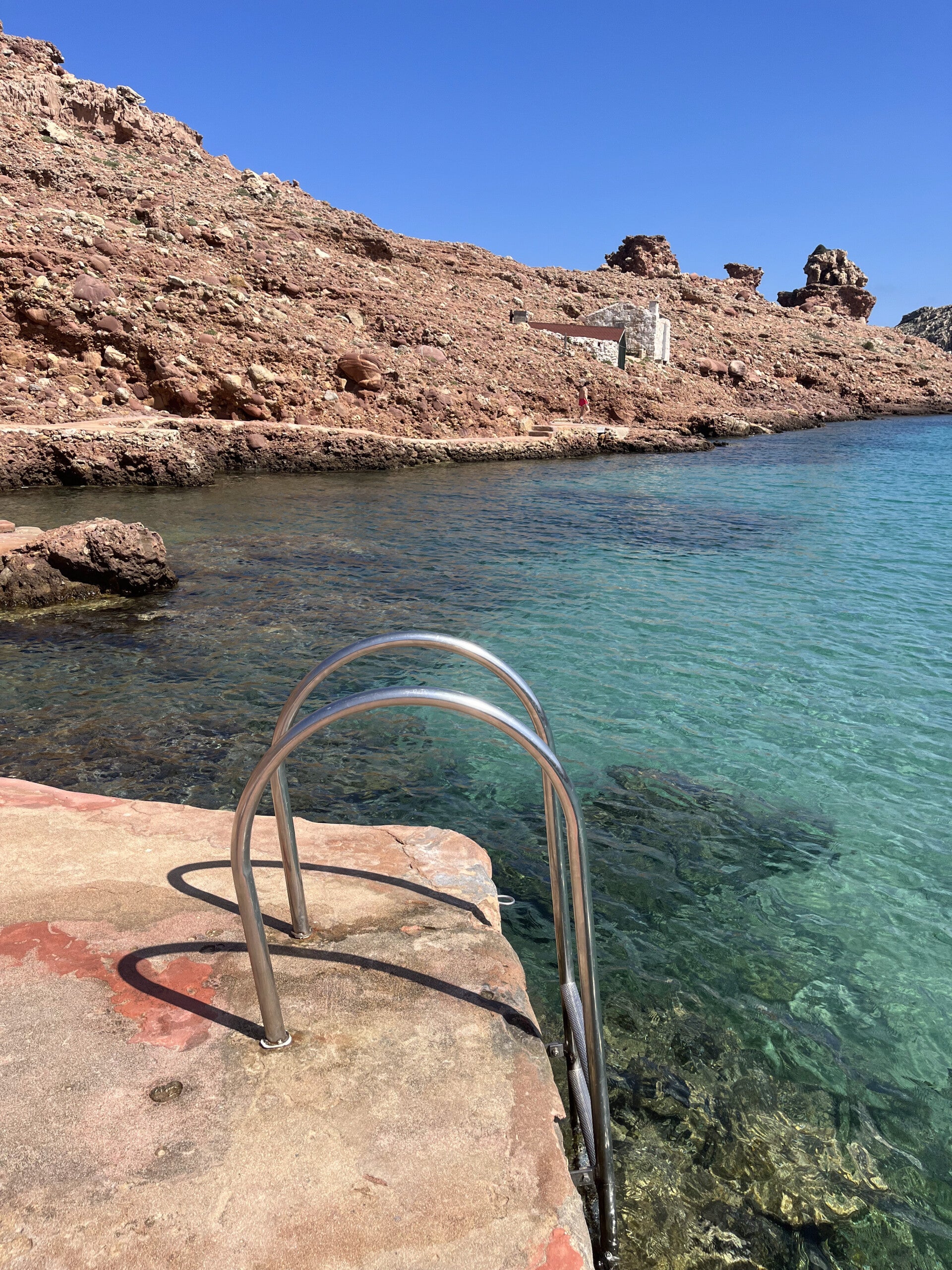 Cala Morell crique Minorque Ciutadella effet waouh