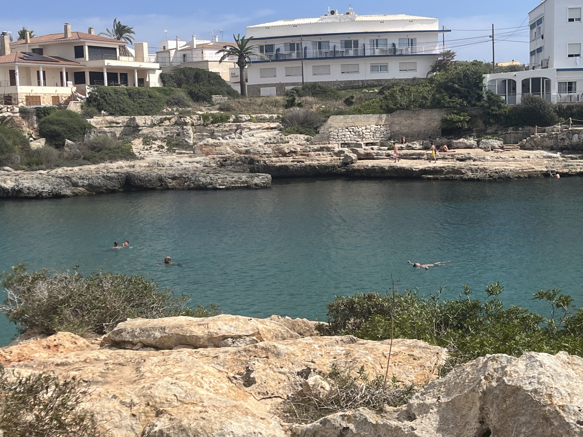 À Ciutadella se baigner à Playa Gran