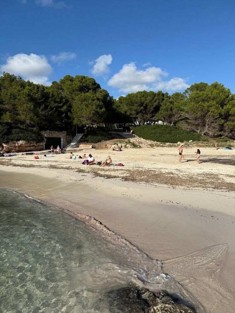Minorque plage de cala blanca 