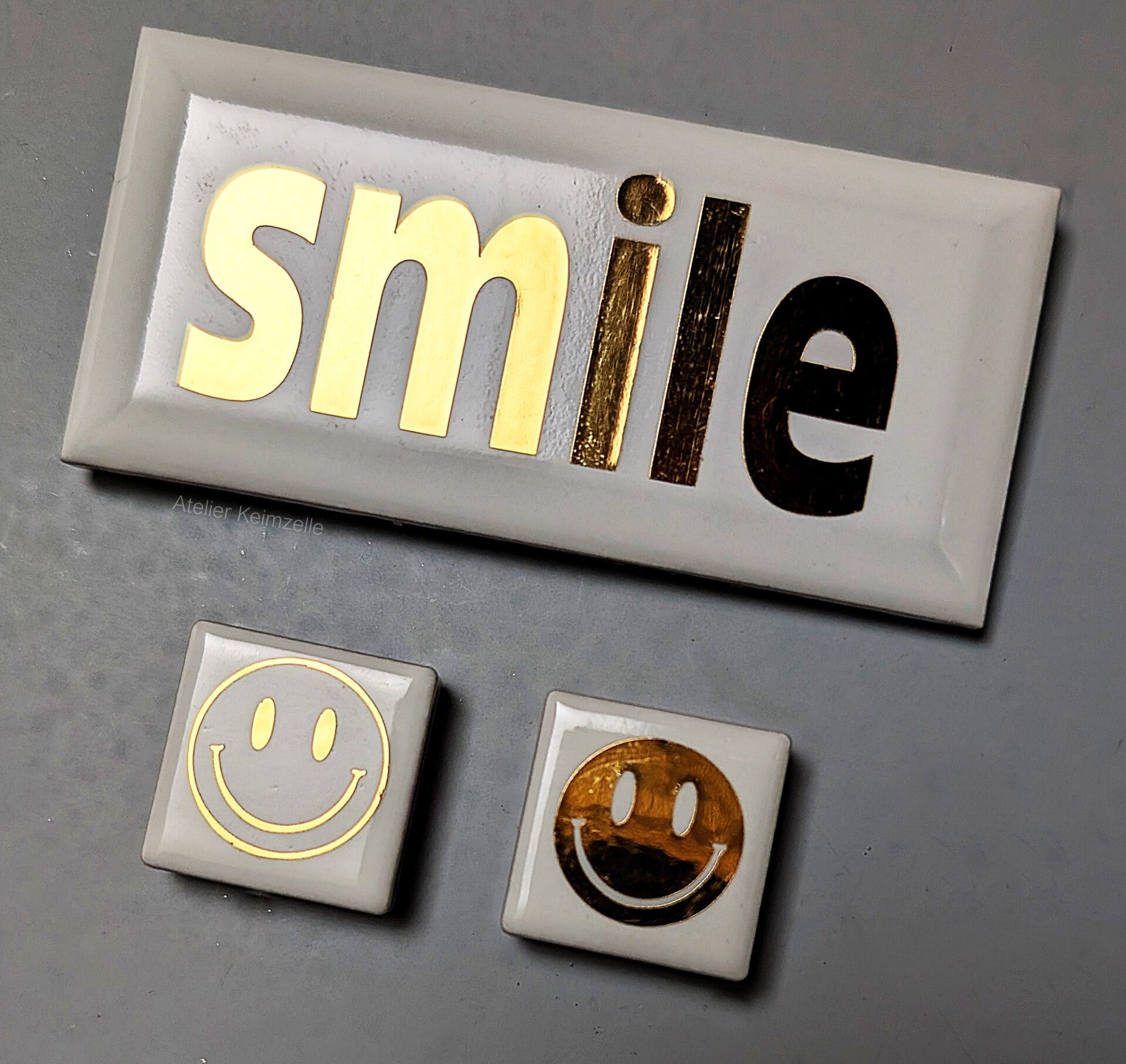 Magnet Set Smile - Keramikmagnete