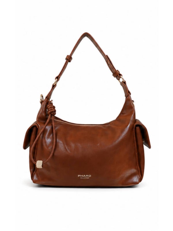Elle faux leather bag - cognac