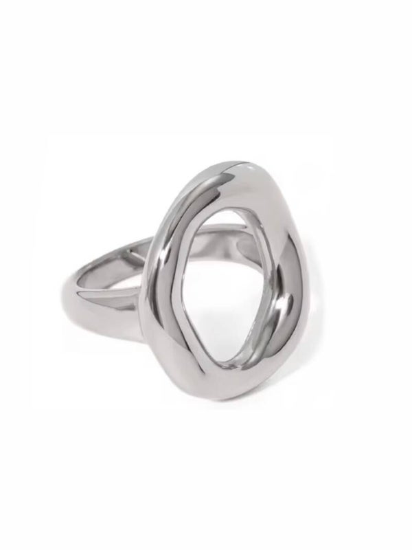 Inner circle ring - silver