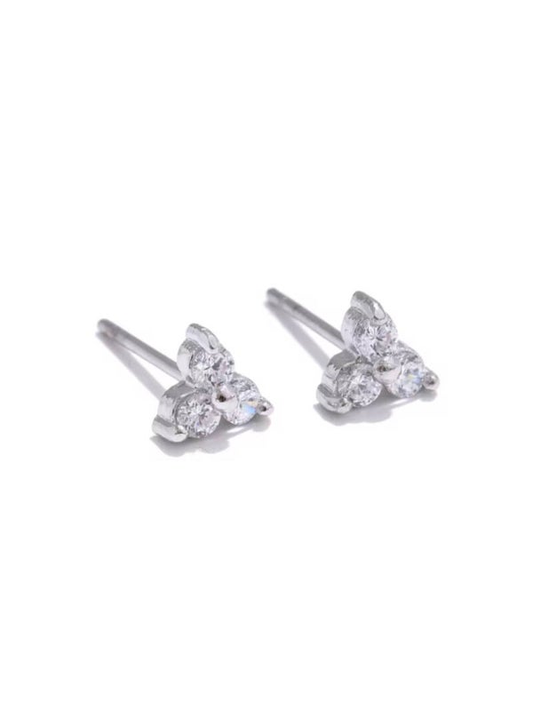 Rosalie studs - silver