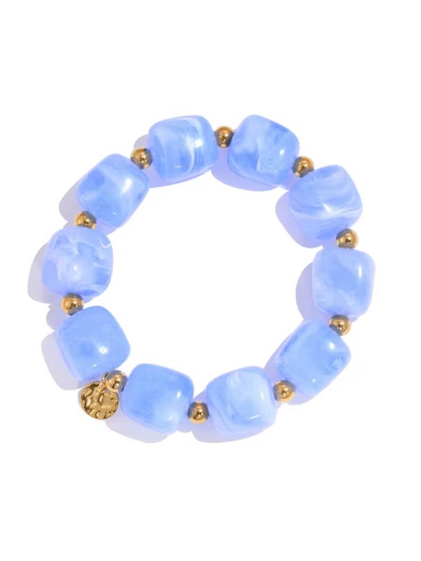 Ode beads bracelet - blue