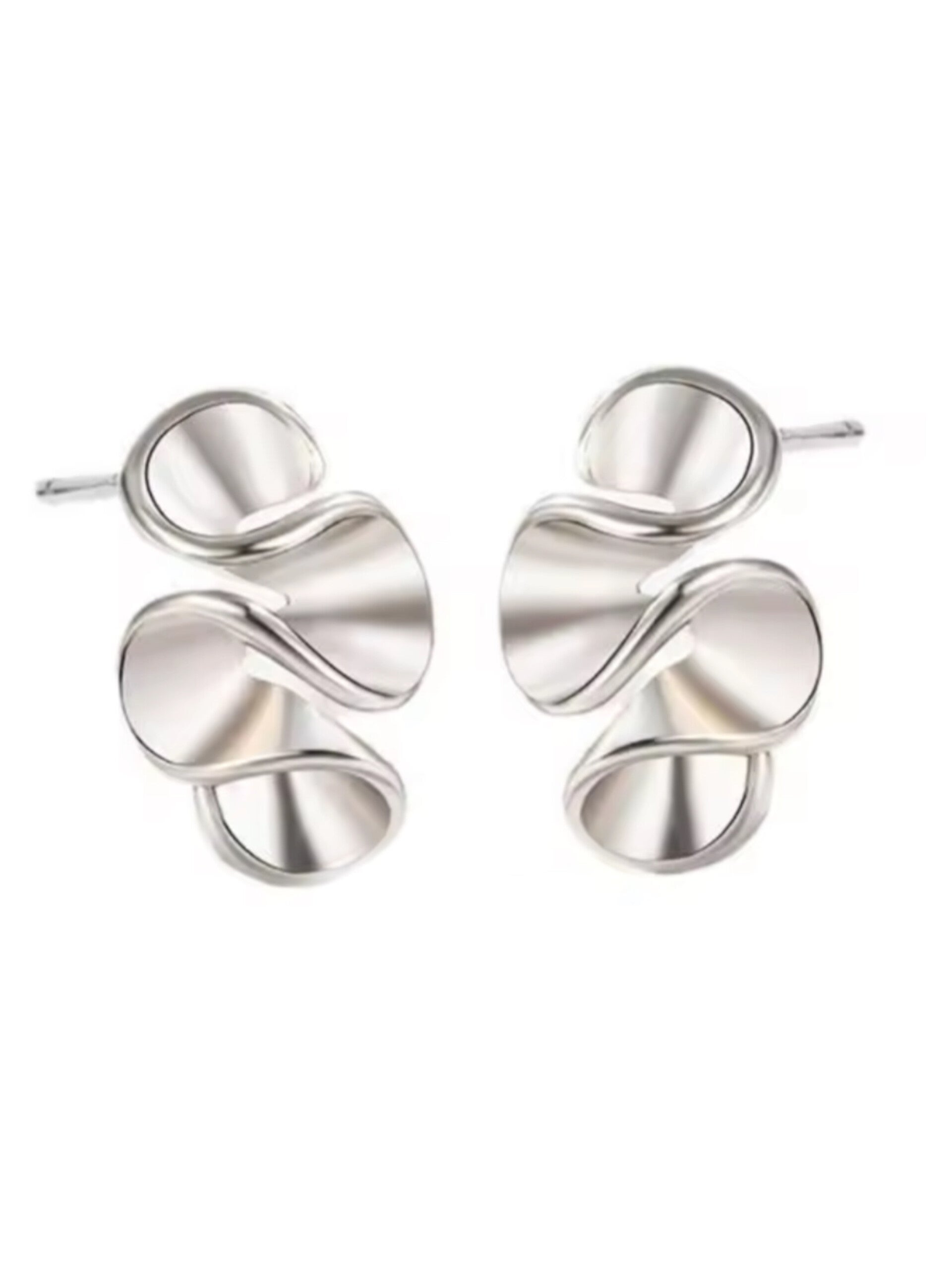 Nora earrings - silver