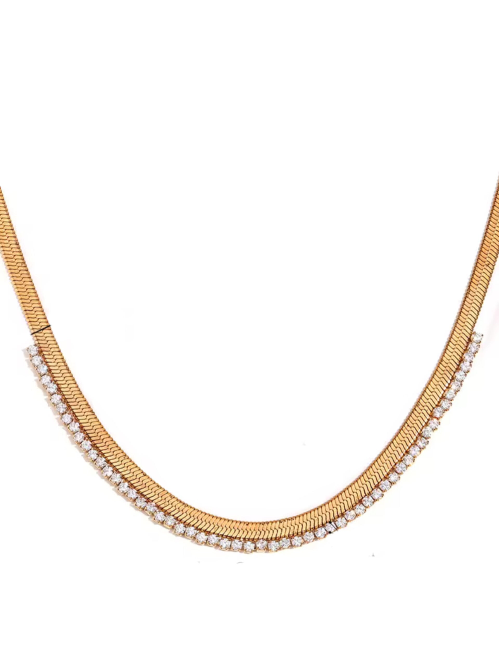 Aurora necklace - gold