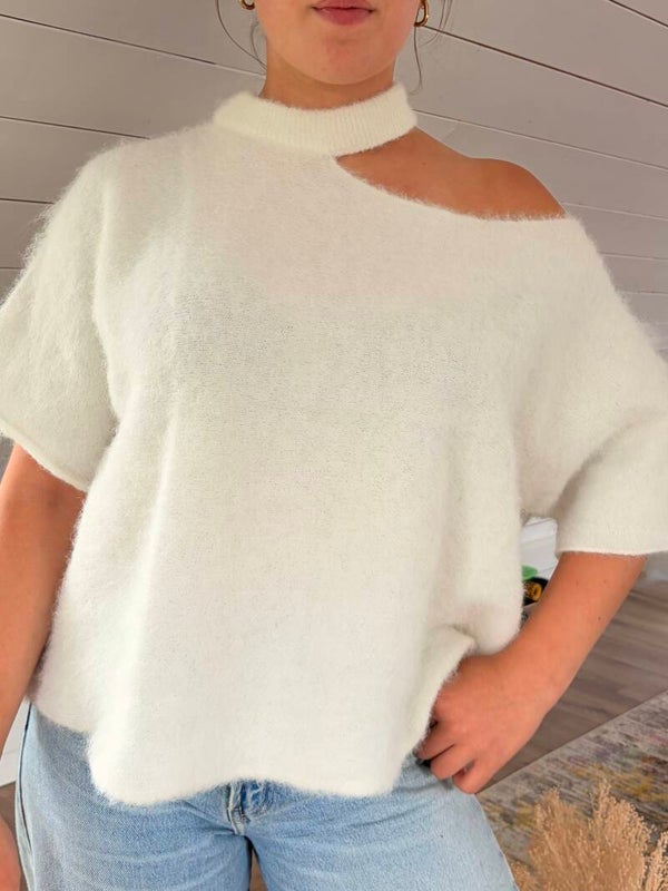 Daisy sweater - white