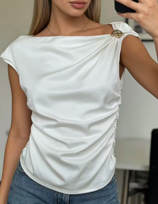 Lisa top - white