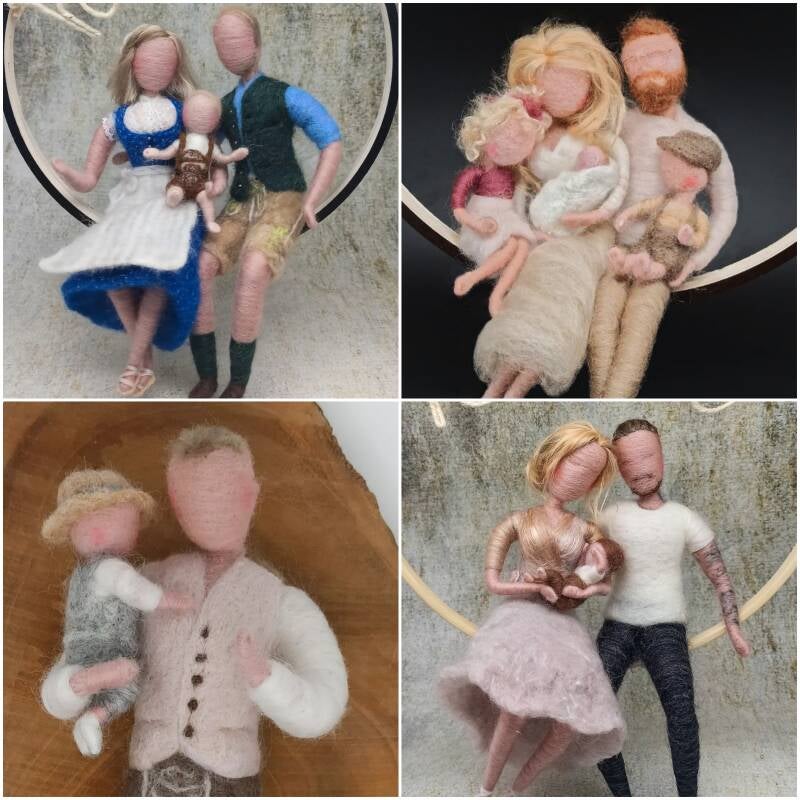 Gefilzte Familie, Brautpaare