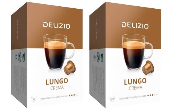 Kaffeekapseln Lungo Crema 2 x 48 Stück