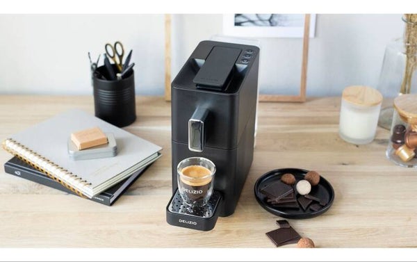 Kapselmaschine Carina Midnight Schwarz