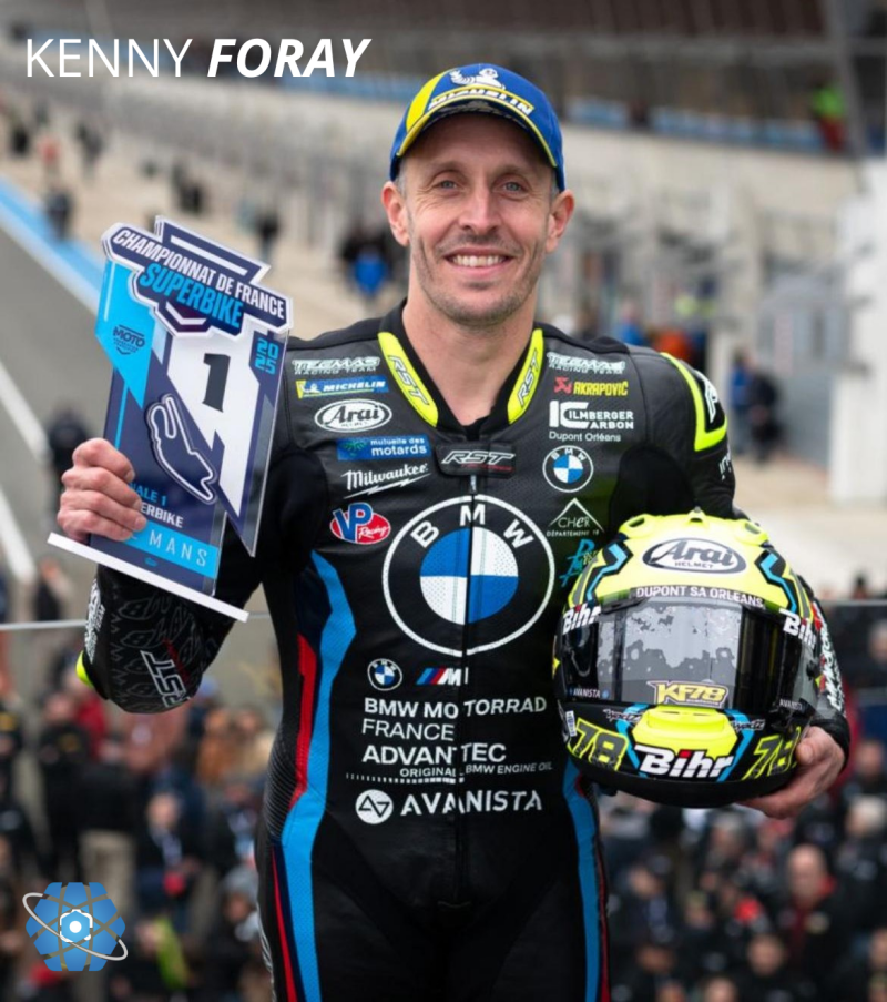 kenny foray champion de course moto
