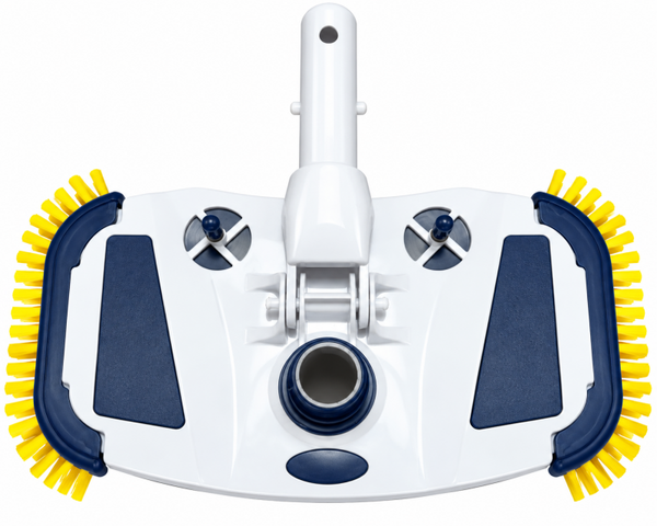 HEAVY DUTY VAC HEAD WITH SIDE BRUSHES