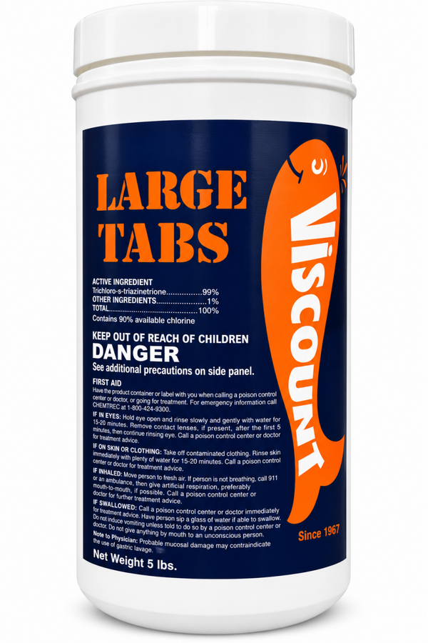 3" large tablet chlorine 5 lbs
