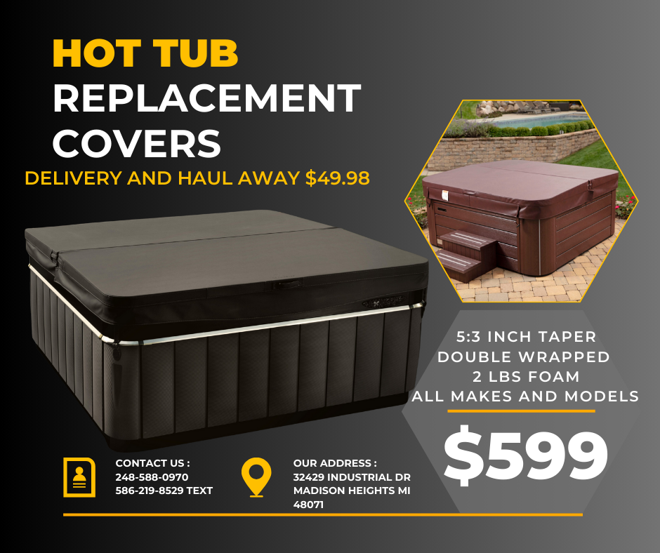 REPLACEMENT HOT TUB COVERS