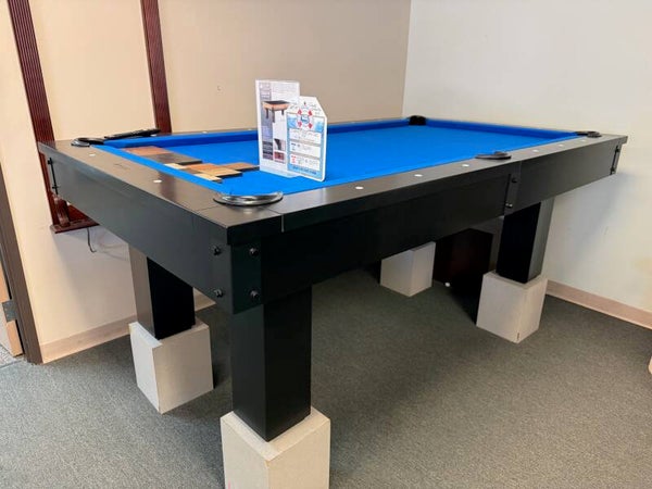 7' colt pool table by legacy billiards