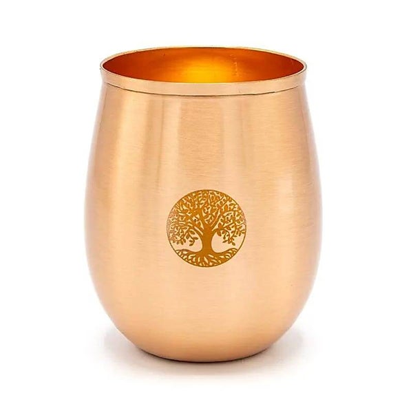 KOPEREN DRINKBEKER - LEVENSBOOM