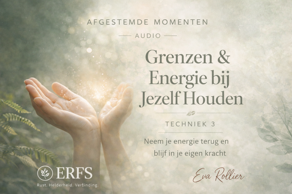 Audio 3: Grenzen en Energie bij jezelf houden- ERFS Premium Audio Bundel