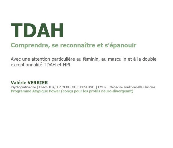 Ebook TDA/H - Comprendre, se reconnaitre et s'épanouir