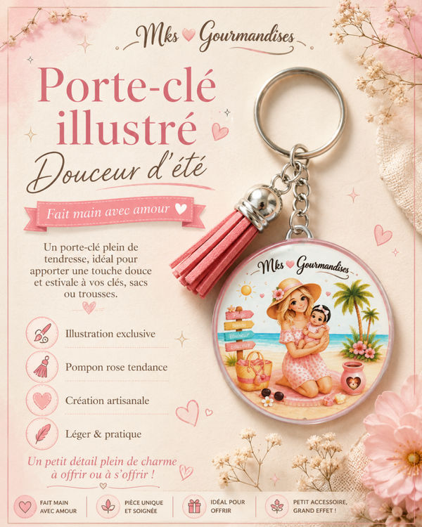 Porte-clés d’été