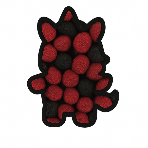 Mûres et framboises perlées ( 100g )