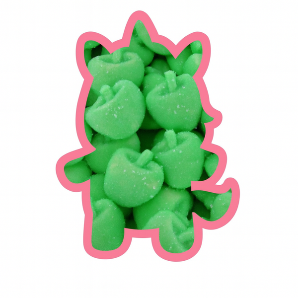 Pommes tendres vertes sucrées ( 100g)
