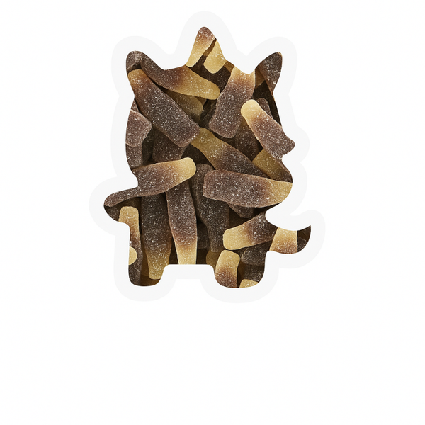 Bouteilles cola candies ( 100g )