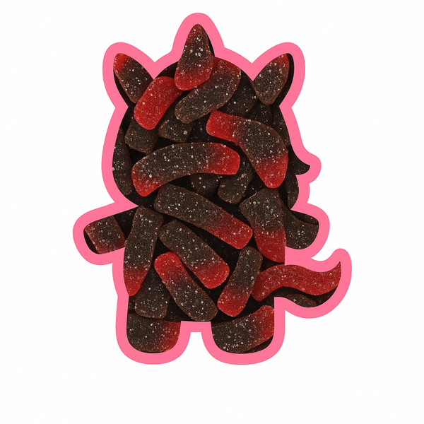 Bouteilles cola candies ( 100g )