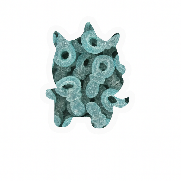 Tétines bleues sucrées (100g)