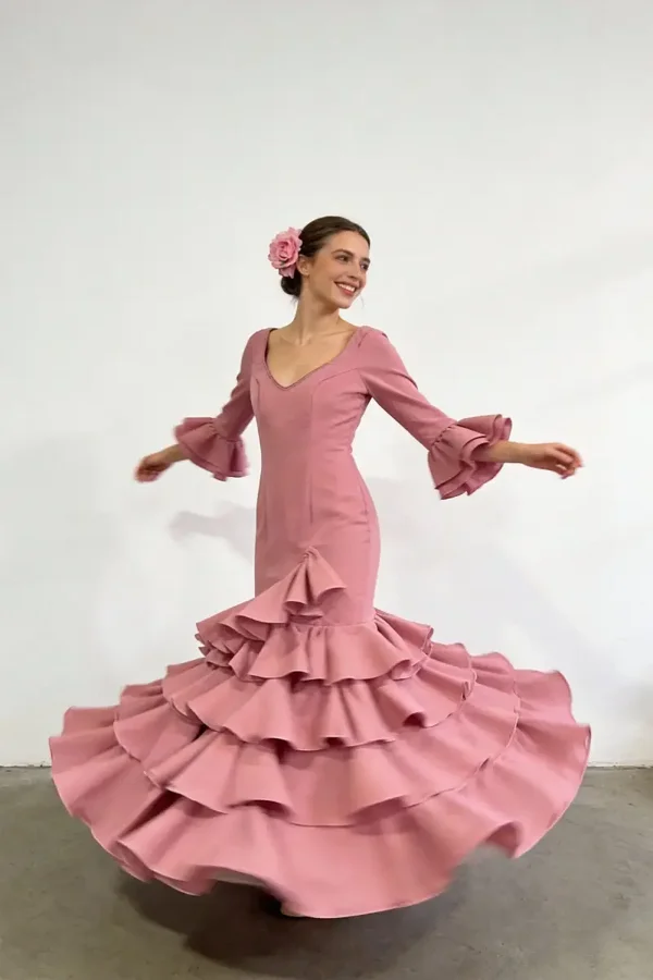 Traje Flamenca Lolita Liso
