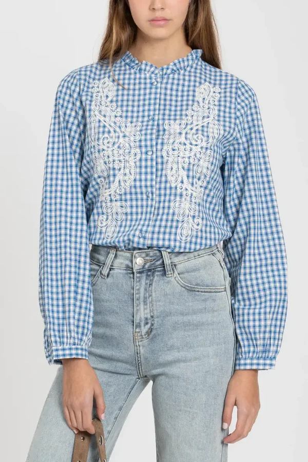 Camisa Algodón Cuadros