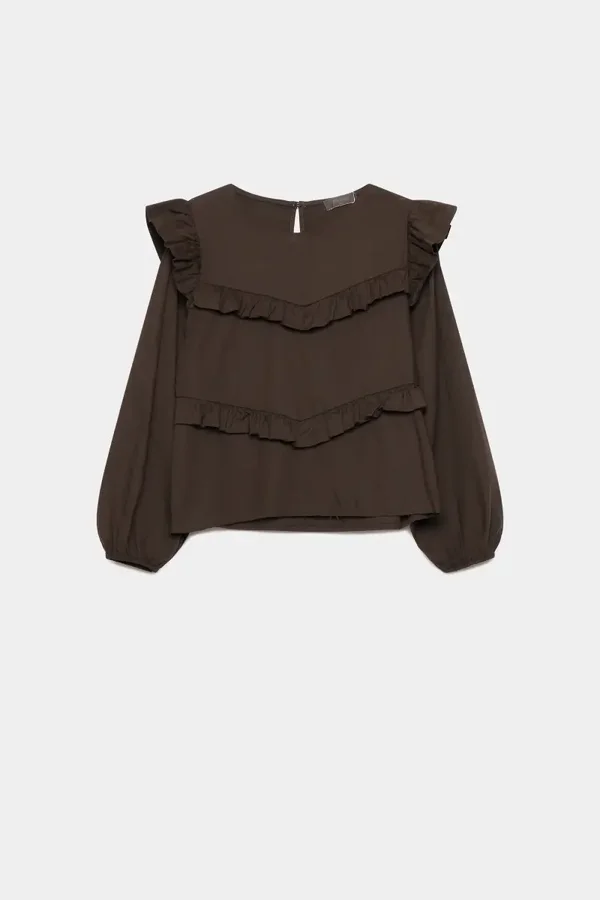 Blusa Teen Popelin