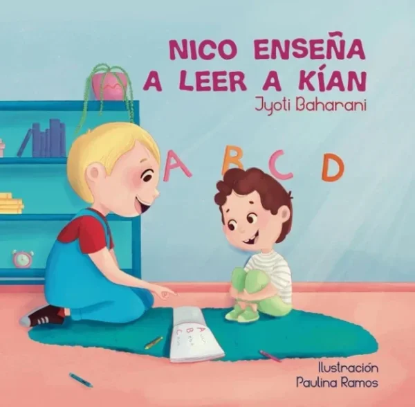 Nico enseña a leer a Kían