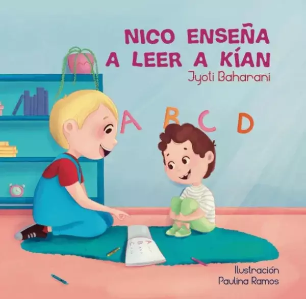 Nico enseña a leer a Kían