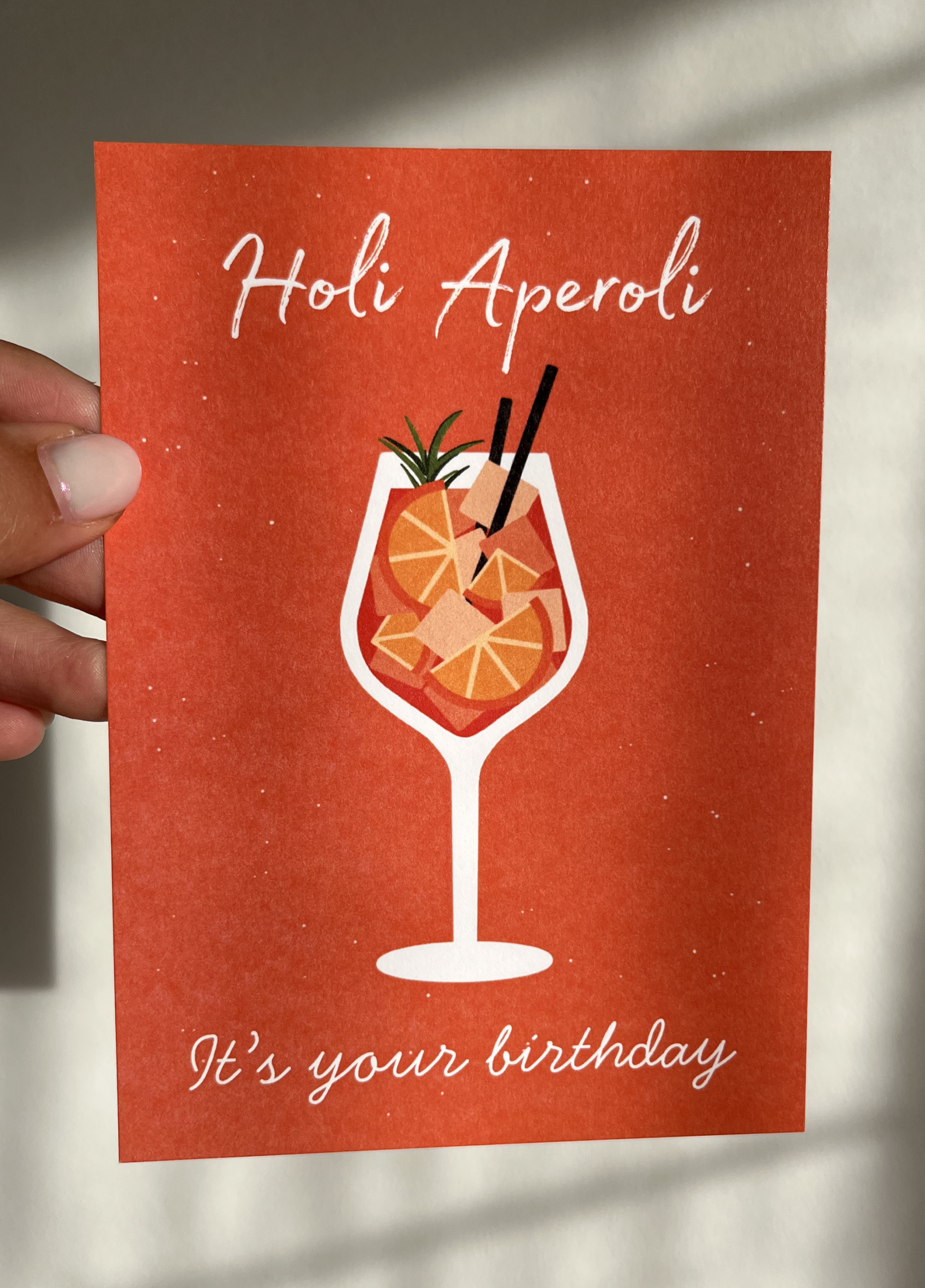 Holi Aperoli - its's your birthday