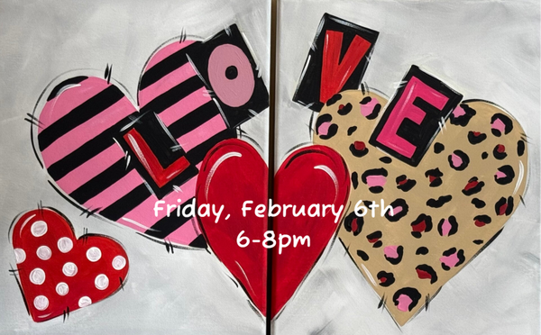 Valentine's Date Night Paint workshop